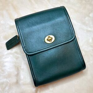 💚100% Authentic VINTAGE Coach Scooter #9893 in bottle green colour, year 1994